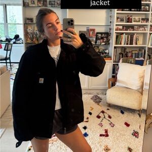 Black unisex carhartt Jacket